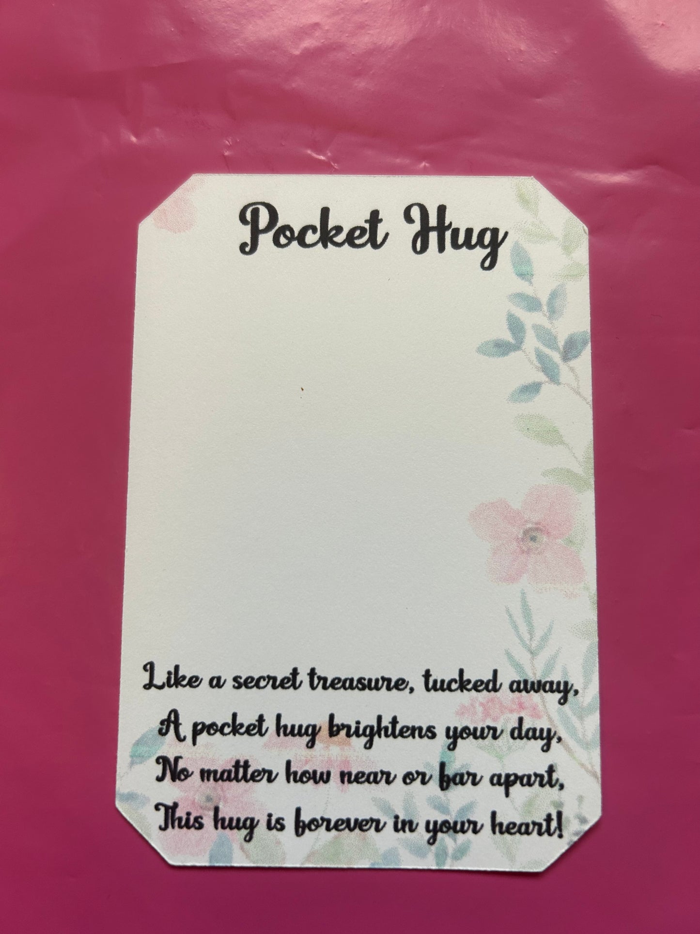 Pocket Hug Backing Cards