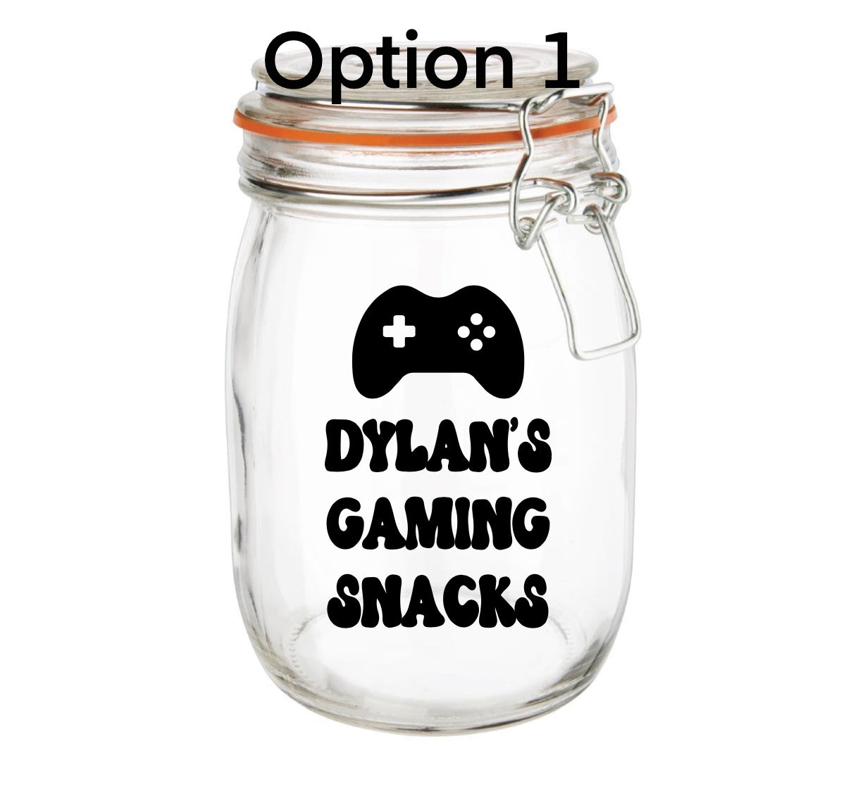 Gaming Snack Vinyl Decal