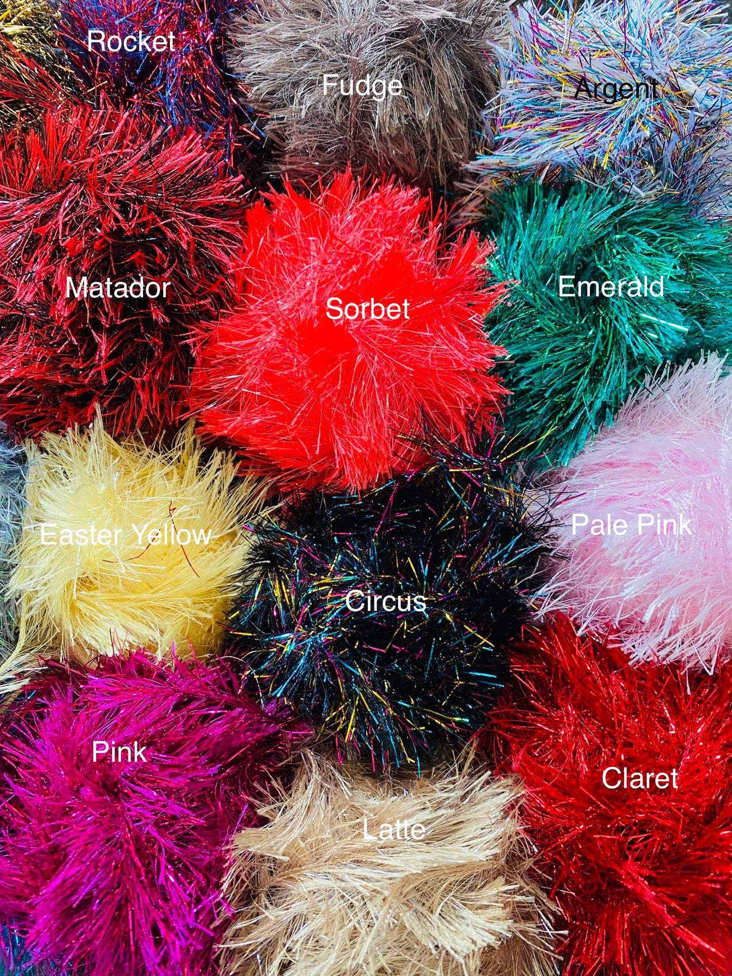 Crochet Tinsel Headbands