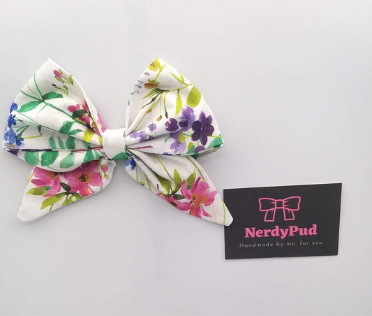 Wildflower Sailor Bow