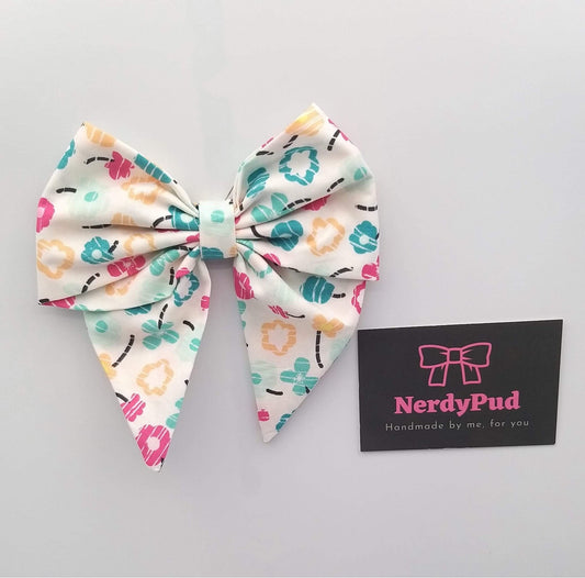 Flower Sailor Bow